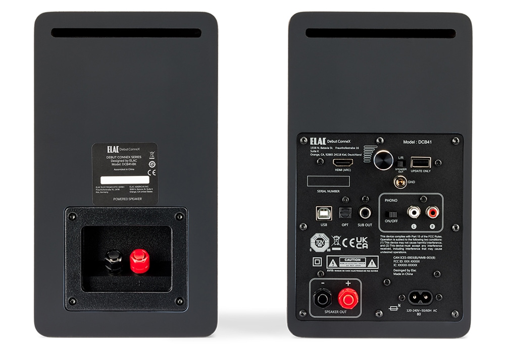 ELAC - Debut ConneX DCB41/ブルー（50セット限定カラー）（ペア）DAC