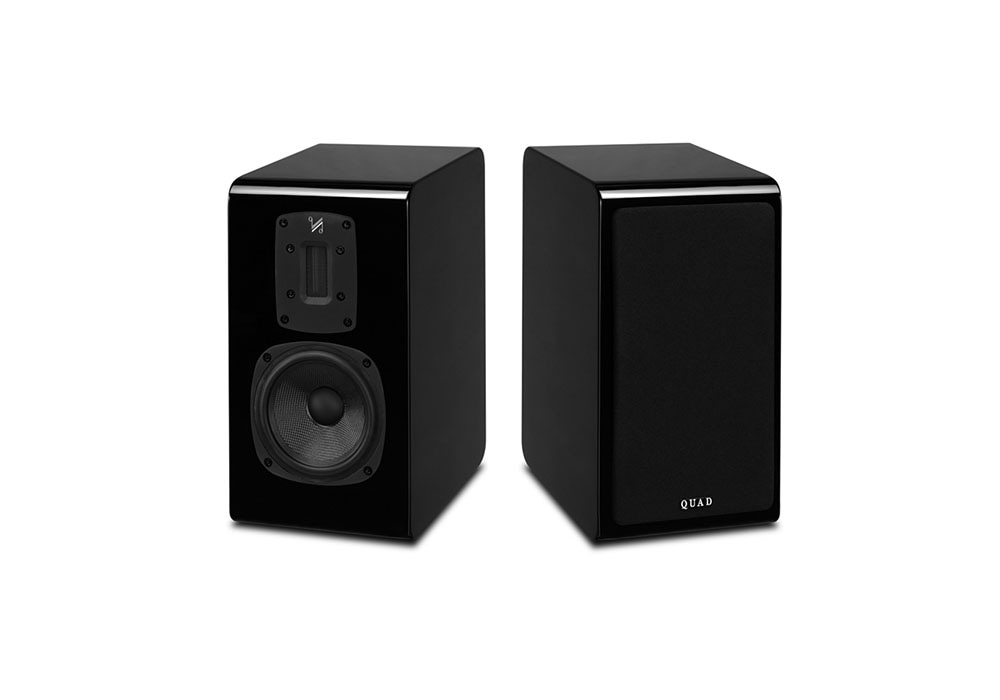 QUAD - S-1/ピアノブラック（ペア）ブックシェルフスピーカー《e