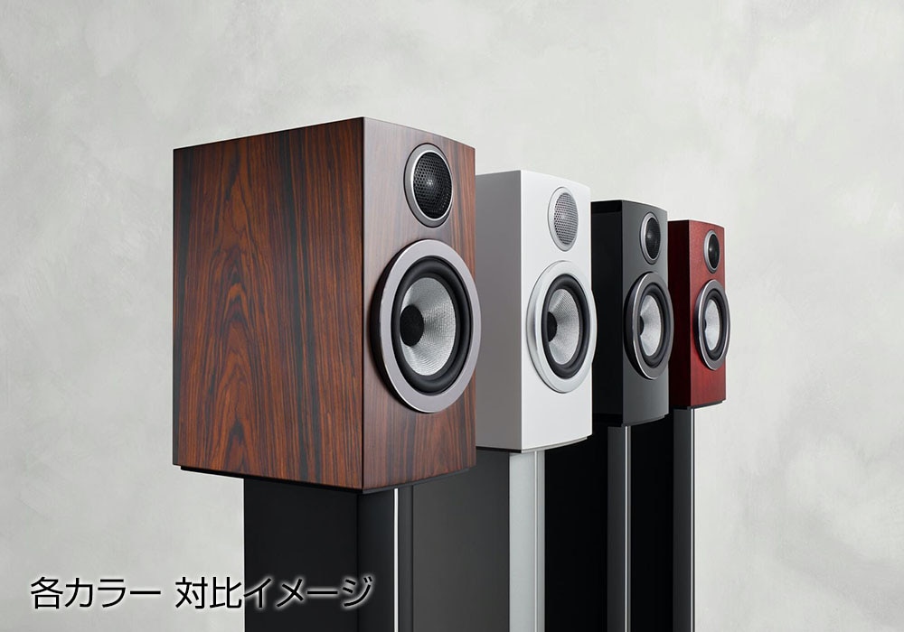 B&W - 707S3-B/グロス・ブラック（ペア）ブックシェルフスピーカー《e