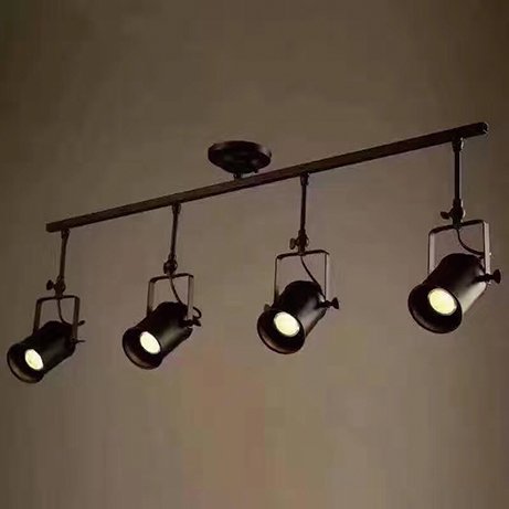 インダストリアル・スタイル照明 スタジオ照明風ライト 4灯 | EL JEWEL