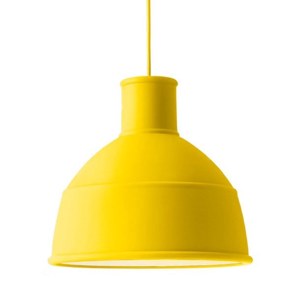 Muuto】「Unfold lamp, yellow」ペンダントライト イエロー（Φ320