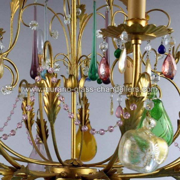 MURANO GLASS CHANDELIERS】イタリア・ヴェネチアンガラスシャンデリア