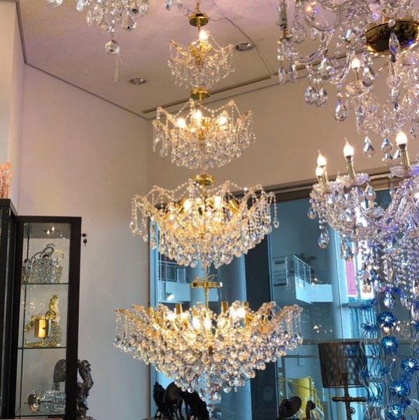 クリスタルシャンデリア 5／6／8／18／24灯 (Φ400～Φ1000mm) | EL JEWEL