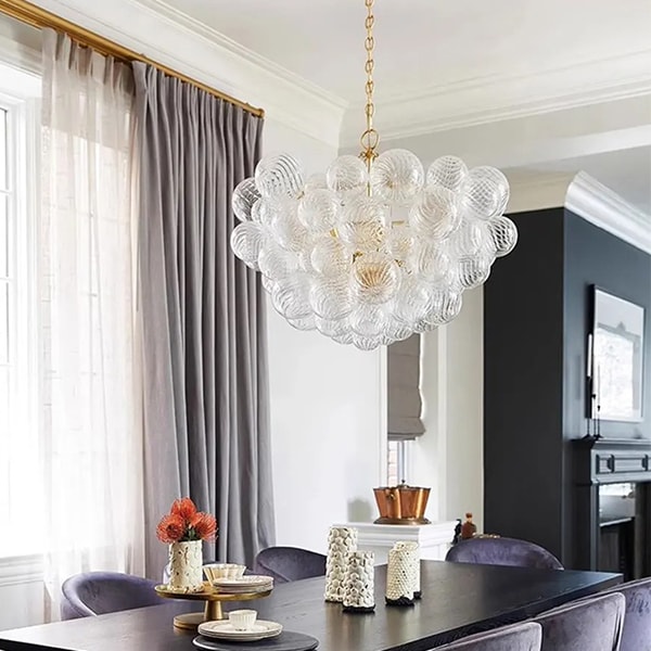 デザイン照明 LEDガラスボールペンダントライト（W600～1600mm） | EL