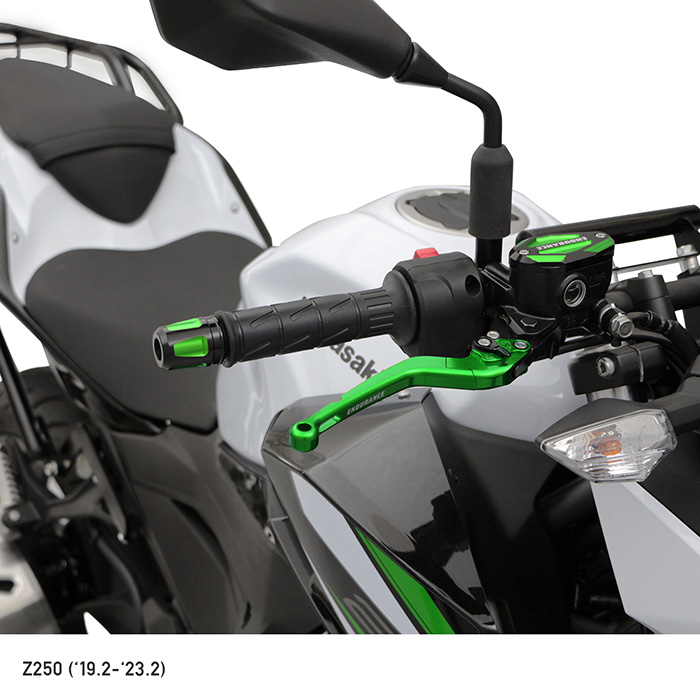 ZX-14R(12～18) ZZR1400(06～11) アジャスタブルレバー左右セット 可倒
