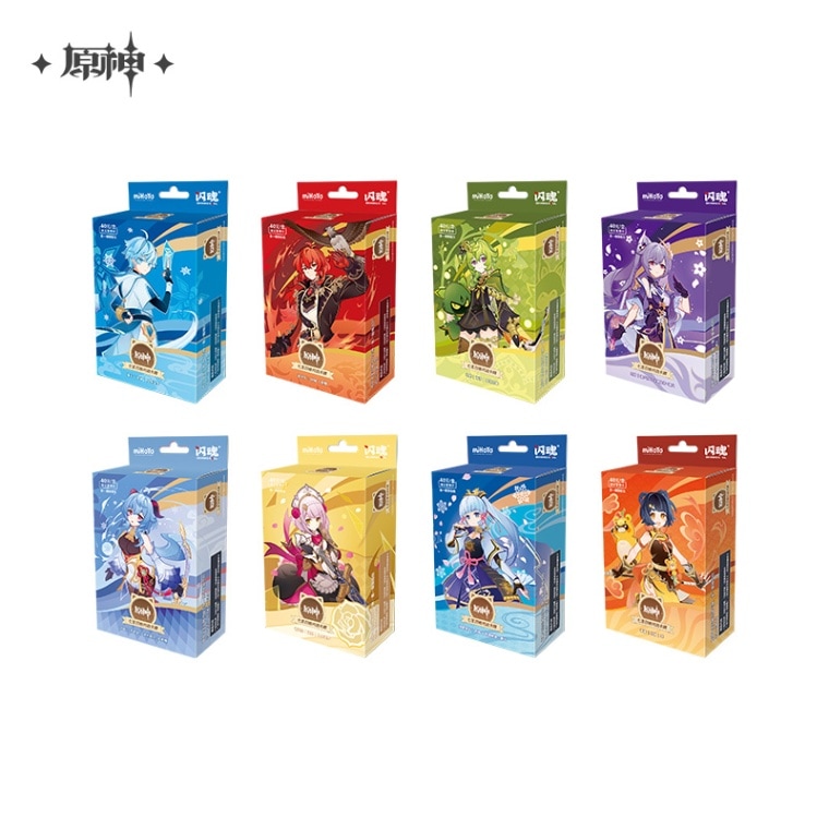 七聖召喚カード 原神 ロンドン・シアトル フラッシュカード 魈 ショウ