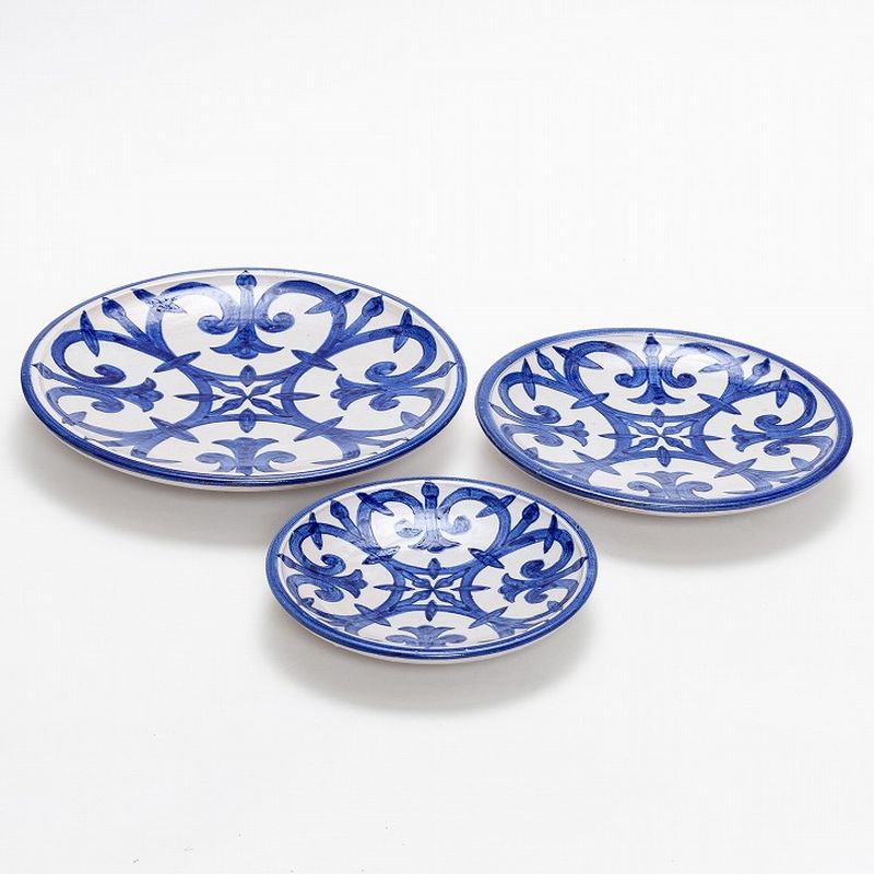 モロッコ3大陶器】フェズ プレート B | 大原真樹セレクト | FATIMA MOROCCO