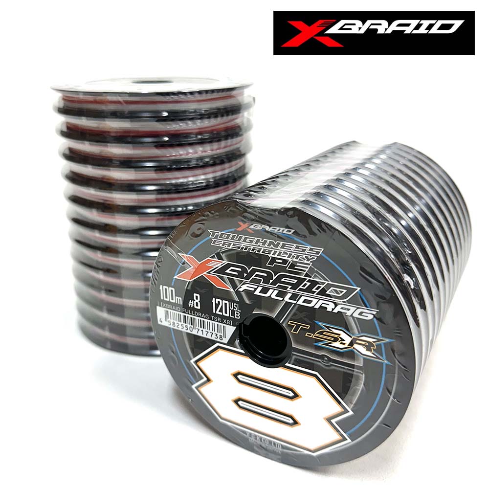 X-BRAID FULLDRAG TSR X8 6号～12号100m連結 | ライン,PE | FEED WEB