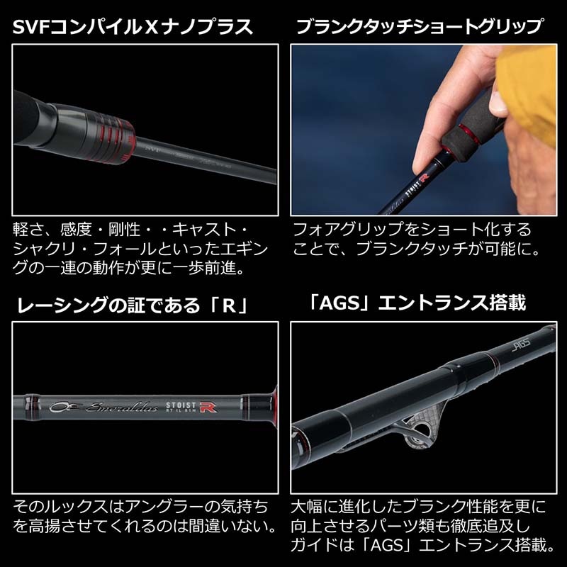 ダイワ エメラルダス STOIST RT IL（インターラインモデル）84MLM通販