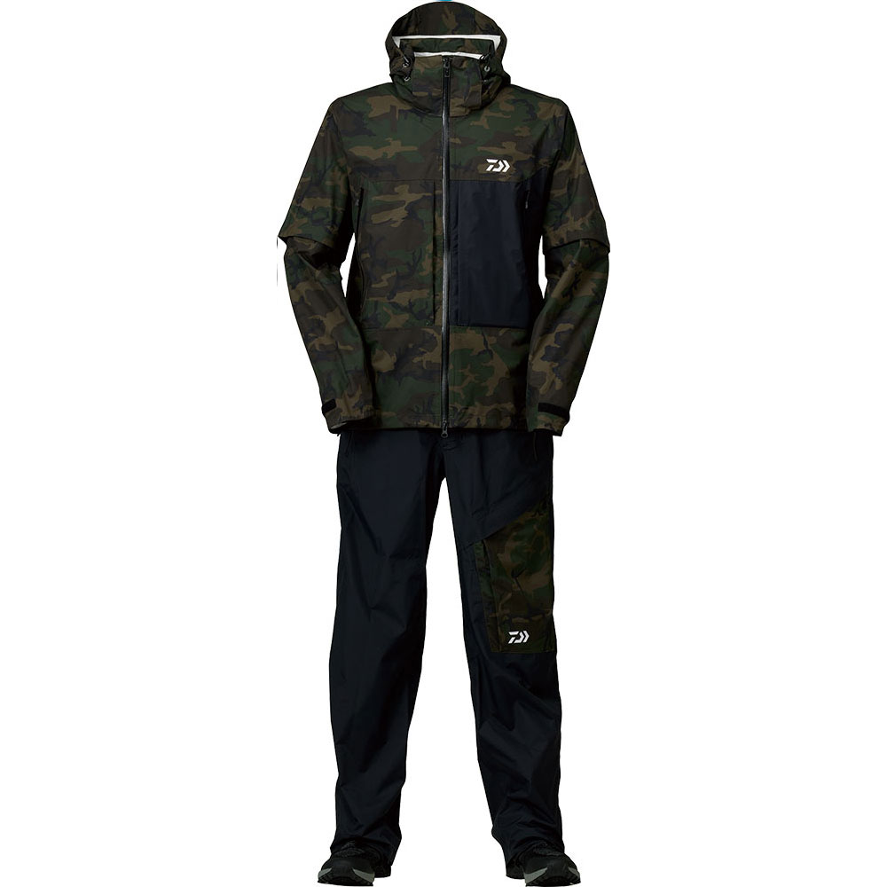 ダイワ レインマックス デタッチャブルレインスーツ DR-3021 グリーン