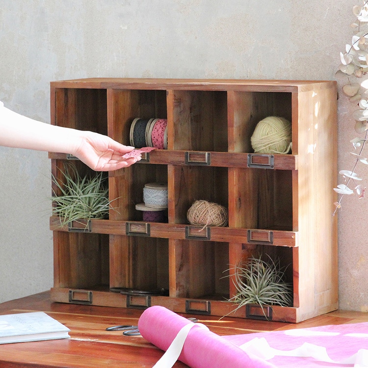 木製飾り棚 ウッドコレクションボックス | 家具・インテリア・生活雑貨