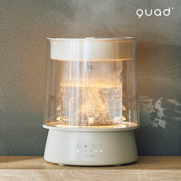 スチーム式加湿器 GLASS グラス | 家具・インテリア・生活雑貨の通販は