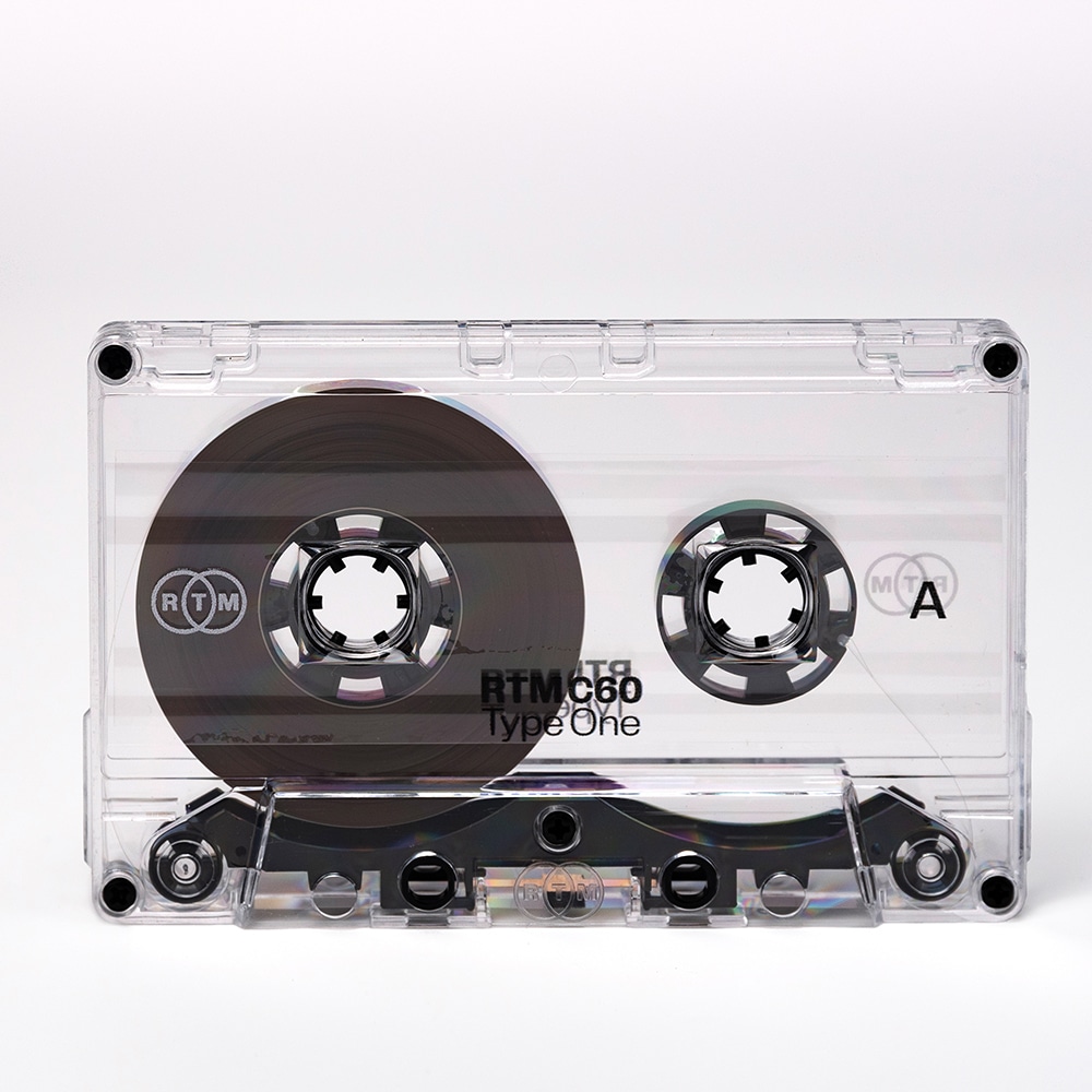 RECORDING THE MASTERS】オーディオカセットテープ RTM C-60 Made in