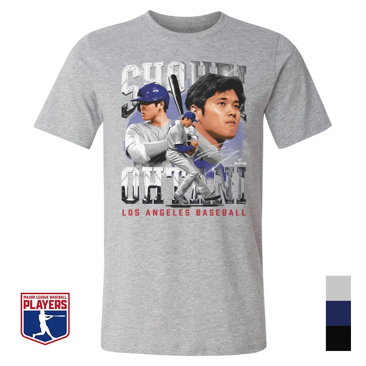 大谷翔平Tシャツ MLBPA公式ライセンス 大谷翔平 グラフィックTシャツ
