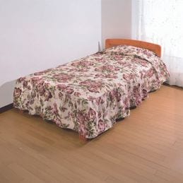 花柄ベッドカバー フローレンス ダブル｜ファミリー・ライフ公式通販