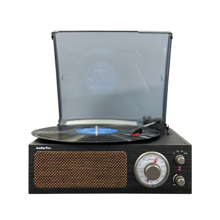 昭和レトロ簡単コンパクトレコードプレーヤー DS-218RC｜ファミリー