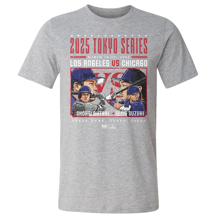 MLBPA公式ライセンス 大谷翔平 グラフィックTシャツ 東京シリーズ2025
