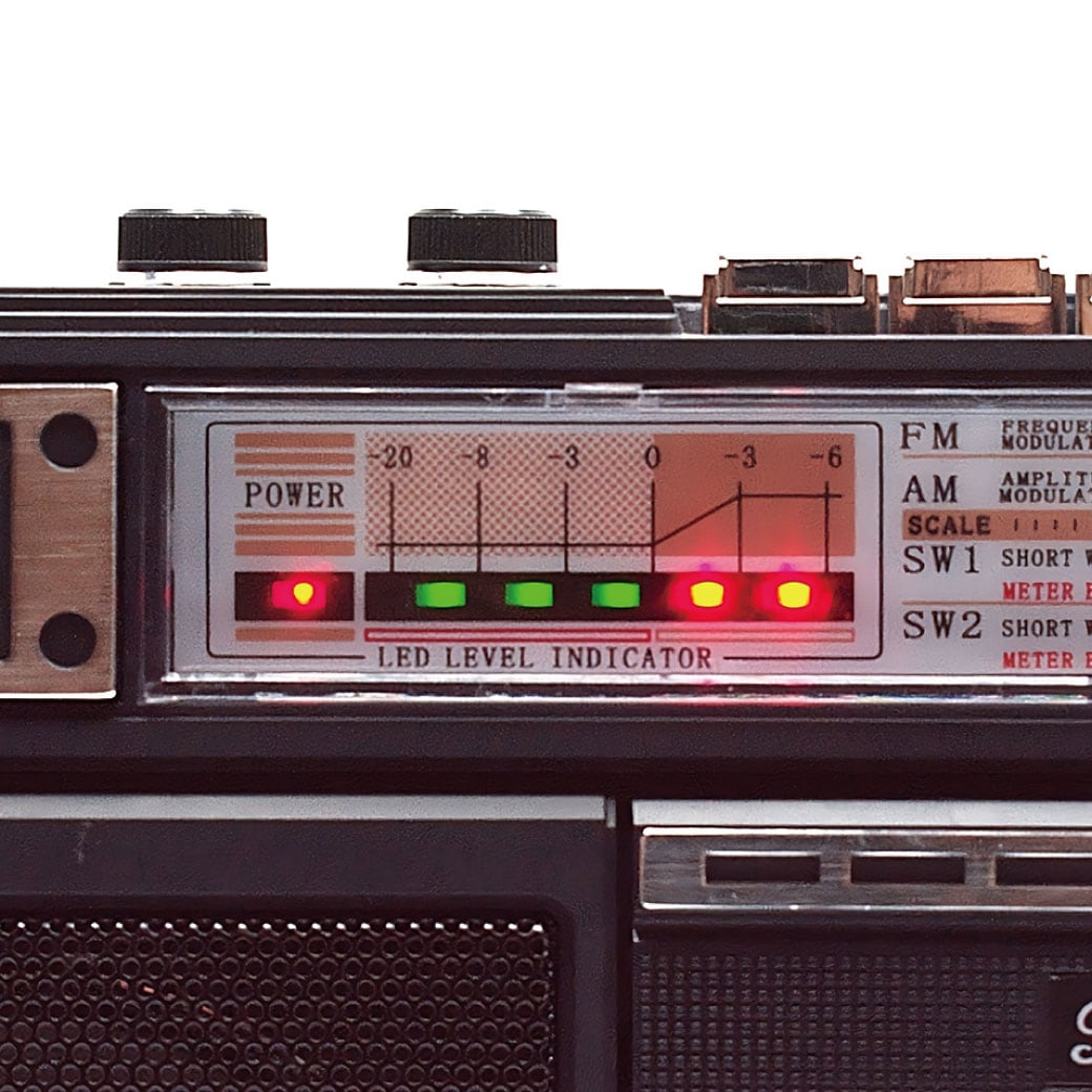 レトロサウンド・ラジオ・カセット・レコーダー RTR-S66｜ファミリー