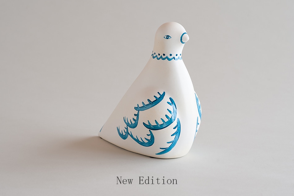 海辺の鳩／Havsduva（ケラミックステュディオン／Keramikstudion×皆川
