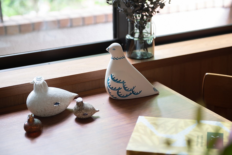 海辺の鳩／Havsduva（ケラミックステュディオン／Keramikstudion×皆川