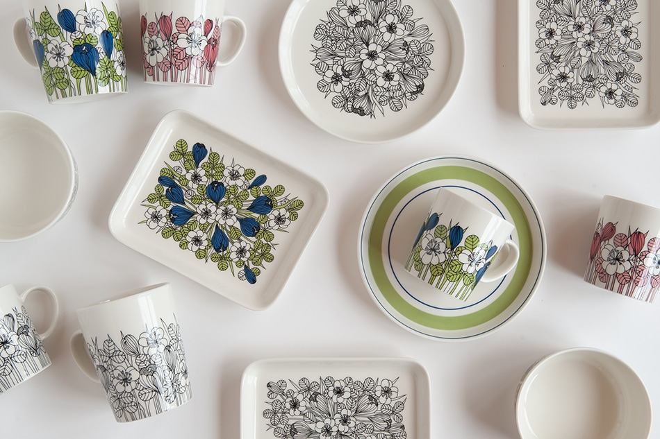 クロッカス／Krokus（アラビア／ARABIA） フリーデザイン ｜ 北欧