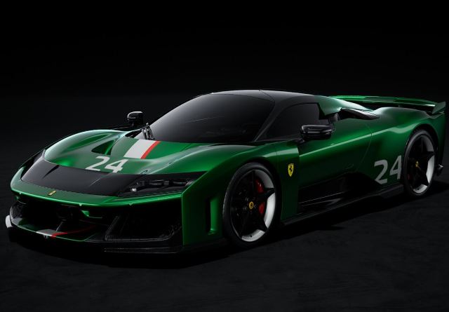 予約 P18253F BBR 1/18 フェラーリ Ferrari F80 opt carbon Green