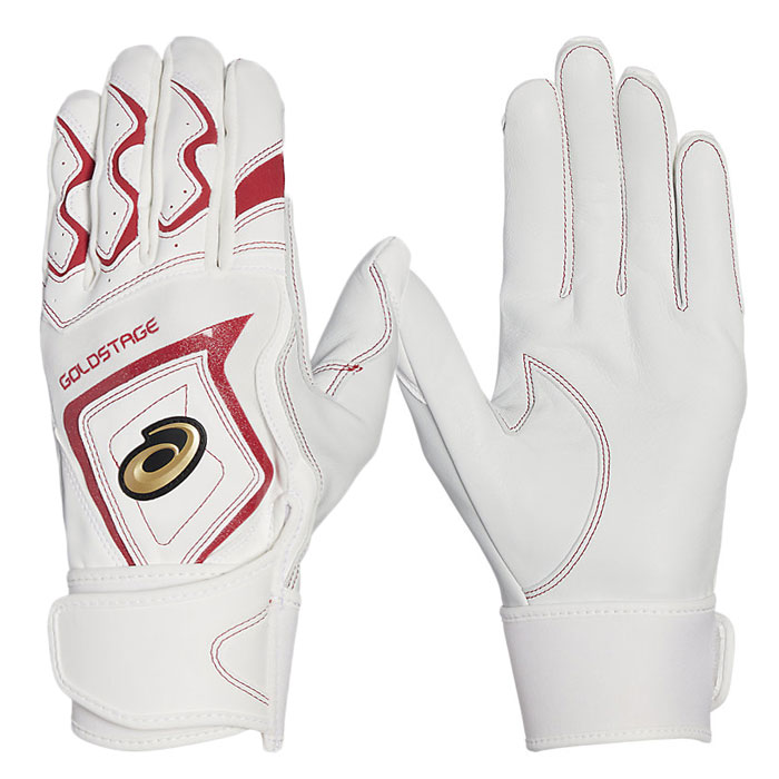 野球 アシックス バッティンググローブ 両手 GOLDSTAGE 高校野球対応