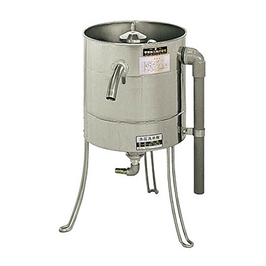 餅米 洗米機 新型 PR-30 14升用 （水圧式 洗米器）｜餅つき道具の事