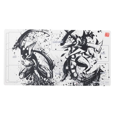 ポケモンカードゲーム ラバープレイマット 墨絵列伝 ゲッコウガ＆メガ