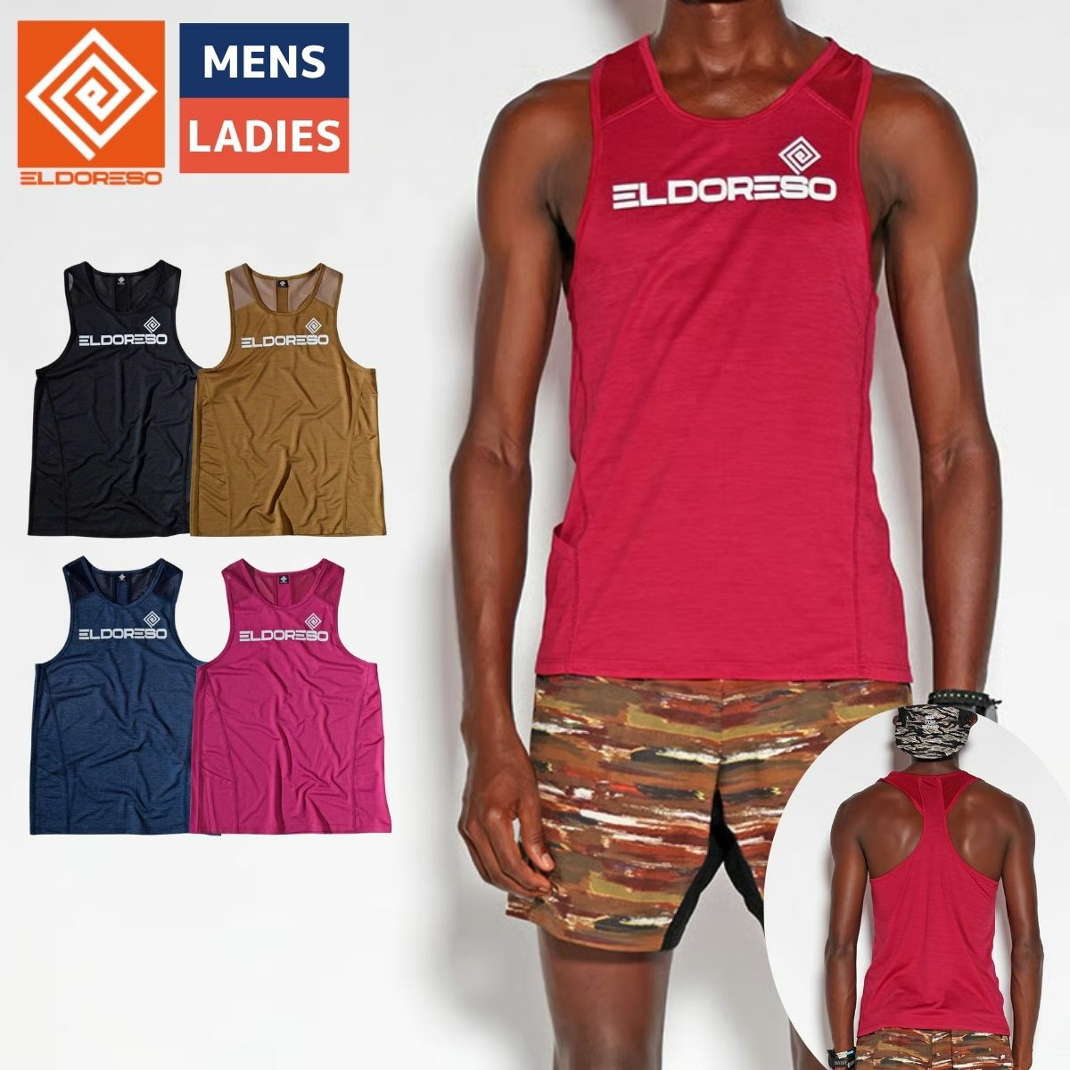 エルドレッソ アーネストタンク メンズ ELDORESO Earnest Tank