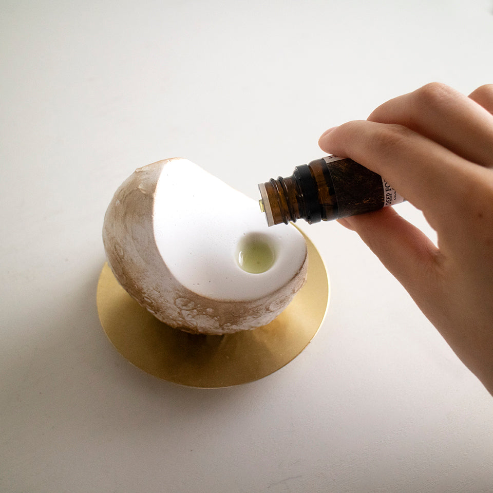 moon ship stone | 月船のアロマストーンオブジェ – 宙フェス夜市