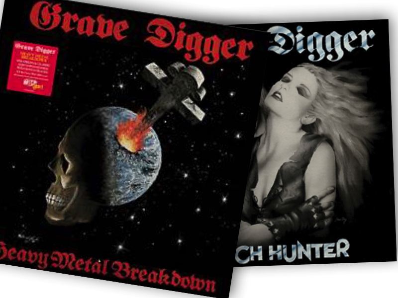 LP review GRAVE DIGGER 'Heavy Metal Breakdown' & Witch Hunter