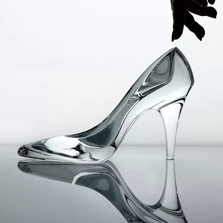 Bohemia Cinderella Crystal Slipper Ornament