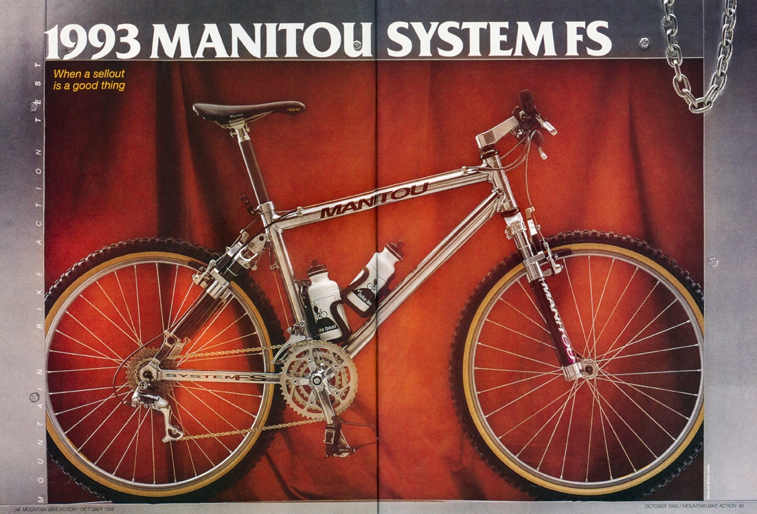 THROWBACK THURSDAY: 1993 MANITOU SYSTEM FS REVIEW - Mountain Bike