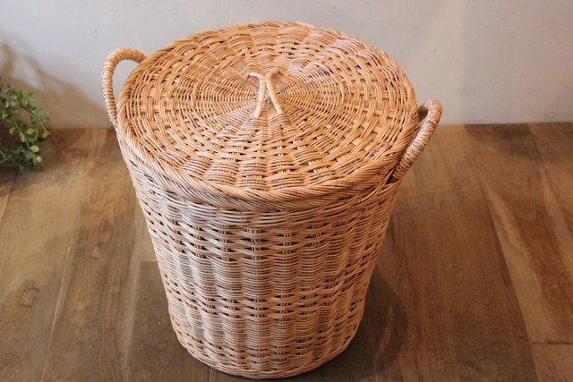 かご・バスケット・雑貨 - menui | タイのかご【ラタン ふた付き