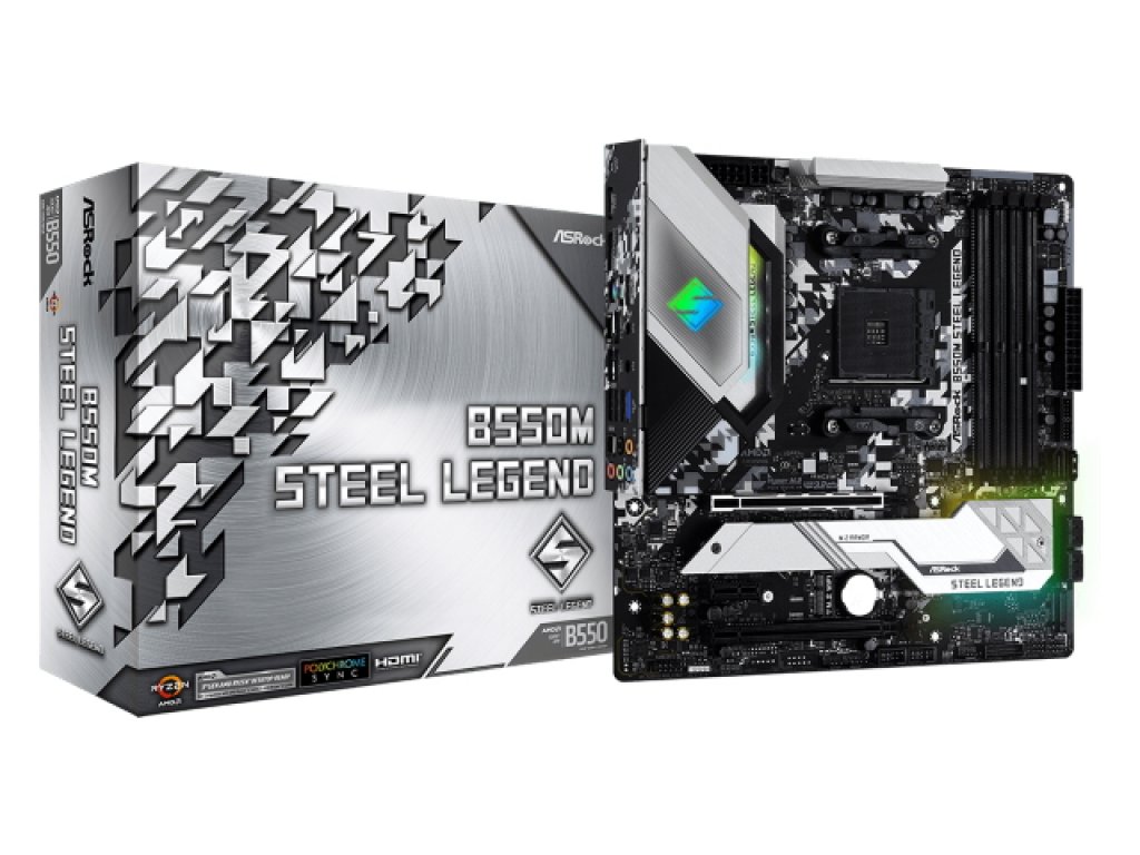 ASRock B550M Steel Legend AMD 500シリーズ Socket AM4対応 AMD B550
