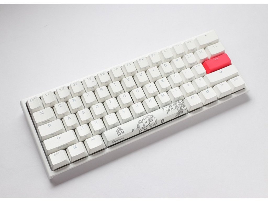 DUCKY CHANNEL One 2 Mini RGB Pure White TTC Speed Silver軸 One 2