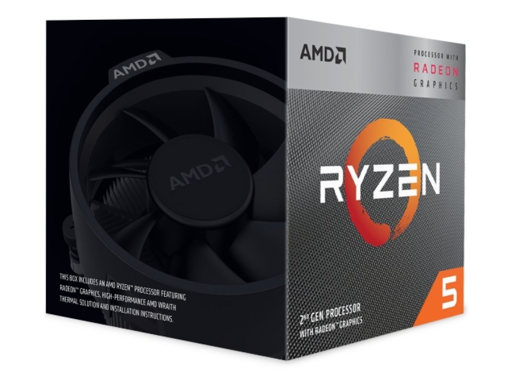 AMD Ryzen 5 3400G with Radeon RX Vega 11 Graphics BOX 第2世代 AMD