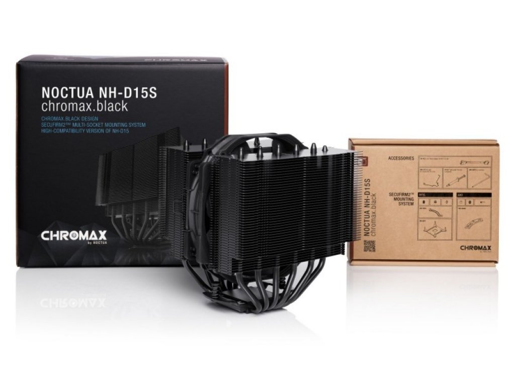 Noctua NH-D15S chromax.black ツインタワーヒートシンク+14cmファン1