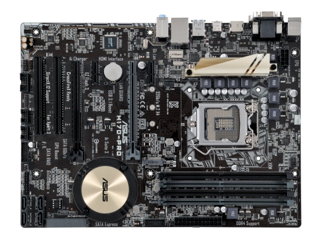 ASUS H170-PRO インテル 100シリーズ LGA1151対応 intel H170チップ