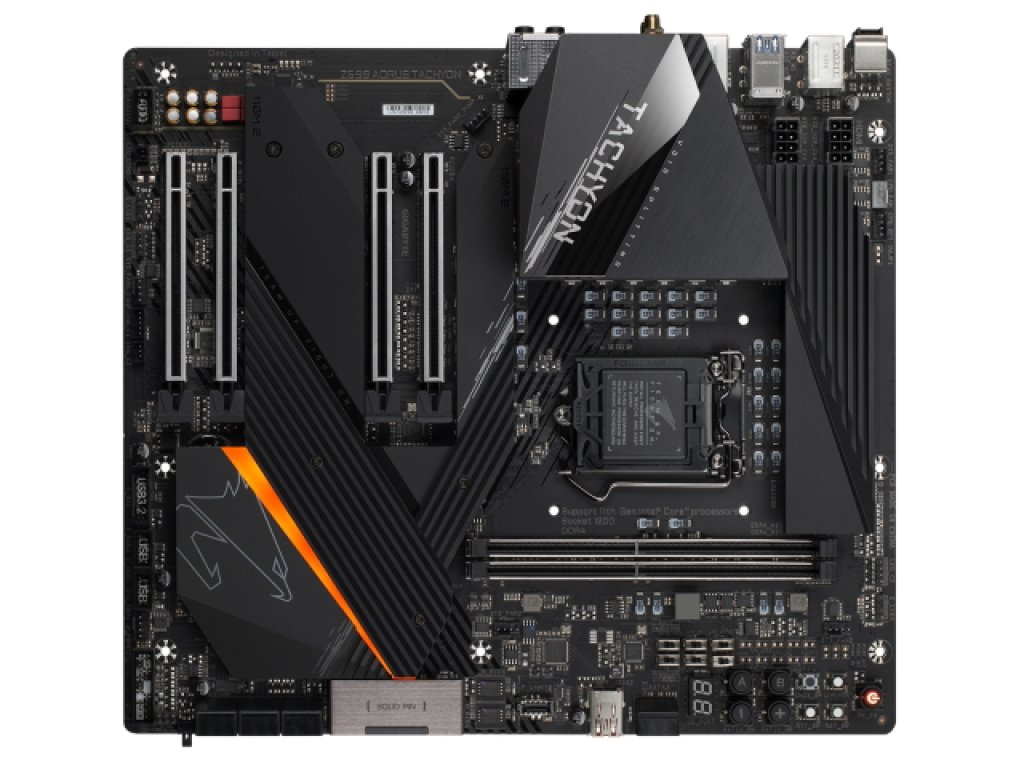 GIGABYTE Z590 AORUS TACHYON インテル 500シリーズ LGA1200対応 intel