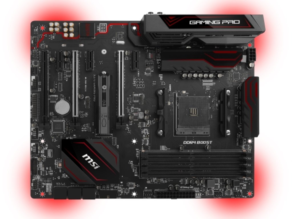 MSI X370 GAMING PRO AMD 300シリーズ Socket AM4対応 AMD X370チップ