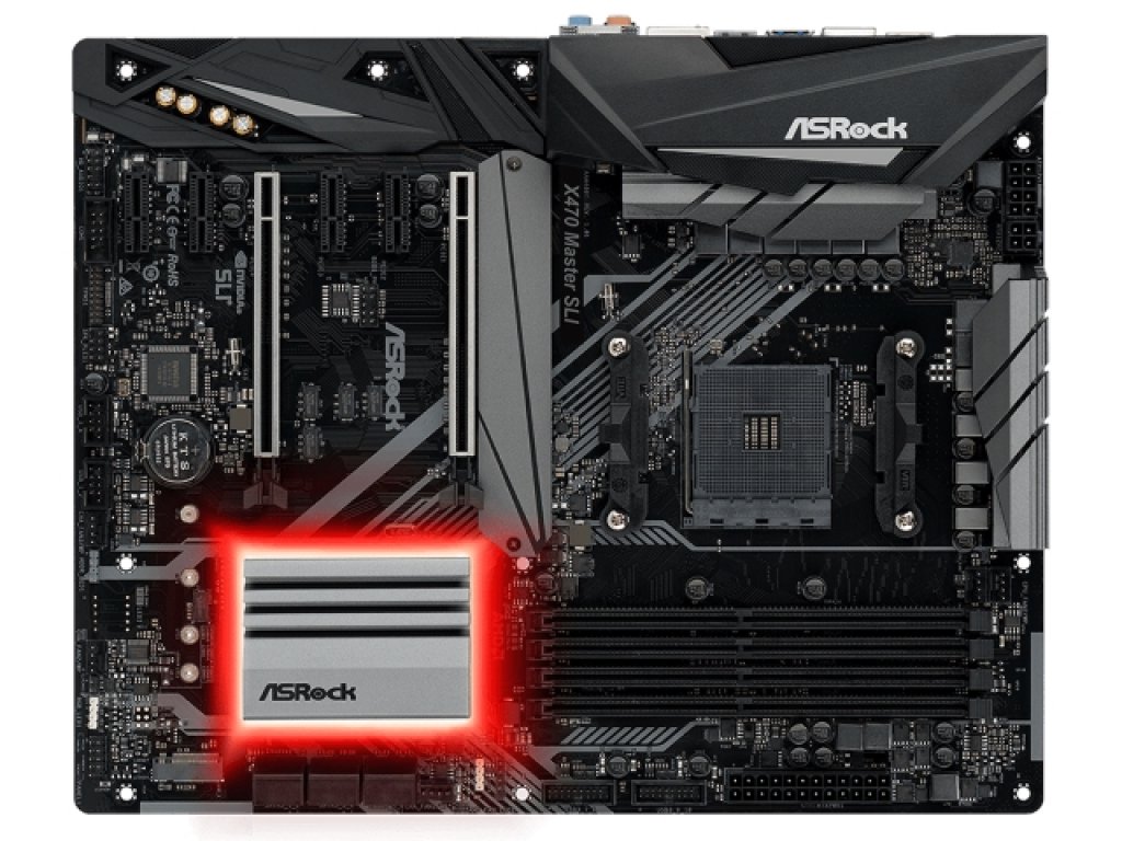 ASRock X470 Master SLI AMD 400シリーズ Socket AM4対応 AMD X470