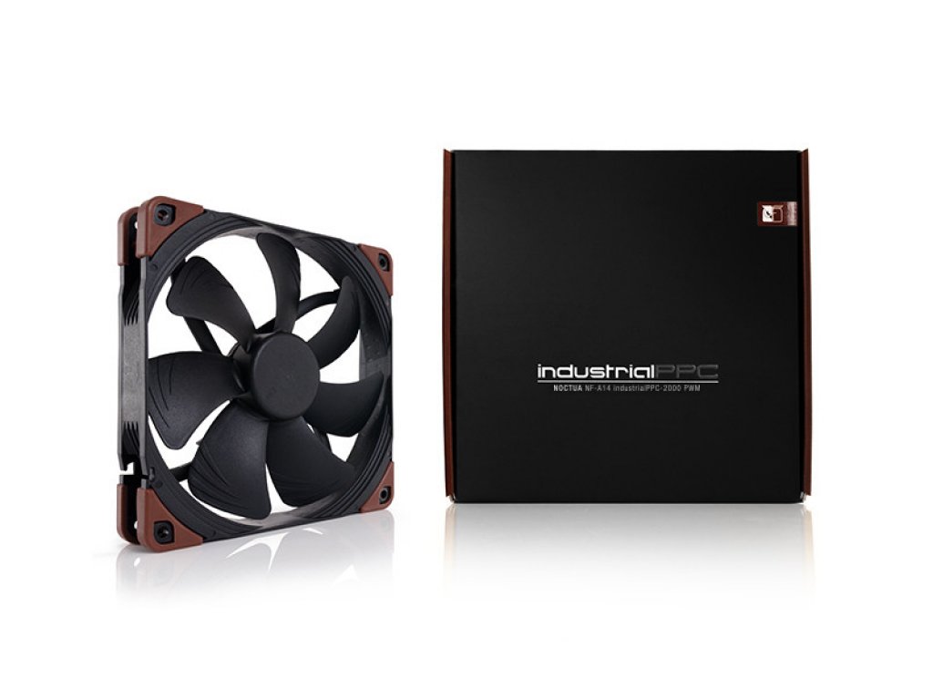 Noctua NF-A14 industrialPPC-2000 PWM 140x140x25mm, 2000rpm, 31.5