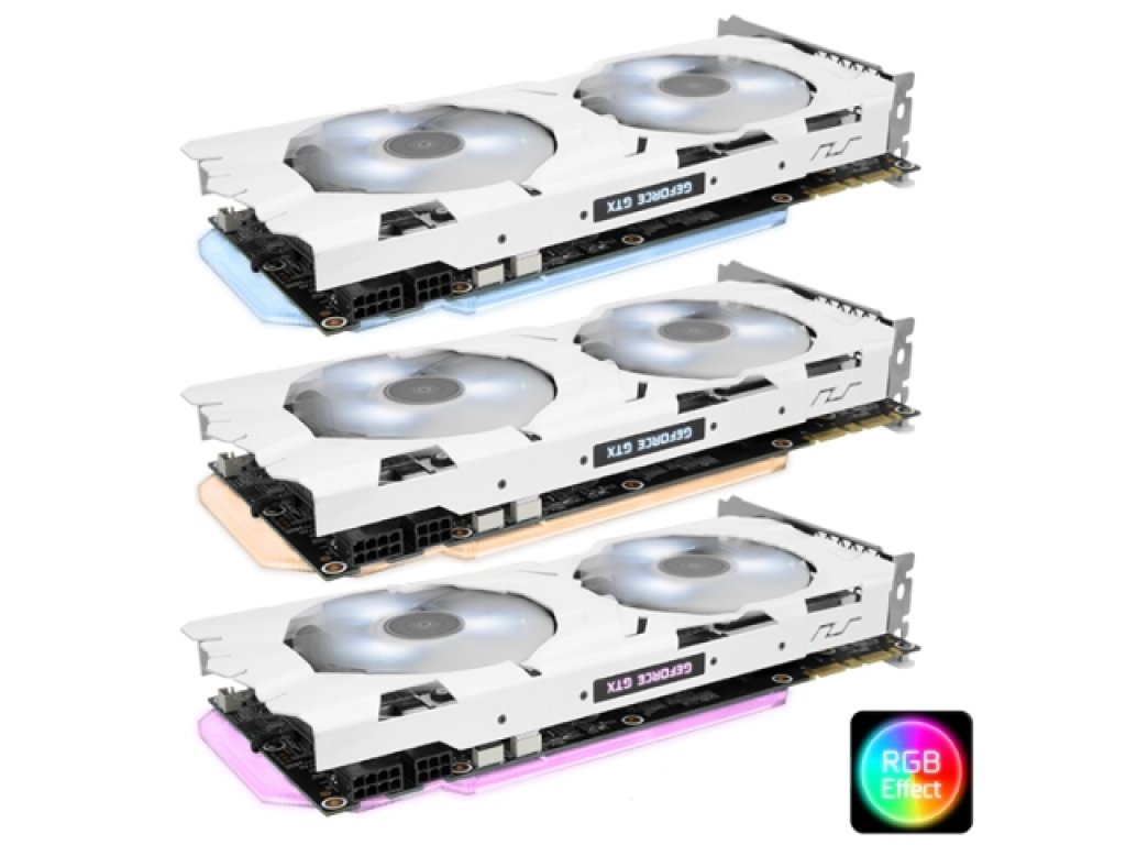 玄人志向 GK-GTX1070Ti-E8GB/WHITE GALAKURO WHITE GeForce GTX 1070