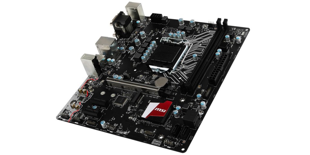 H110採用、低価格でLEDも搭載するMicroATXゲーミングマザー「MSI H110M