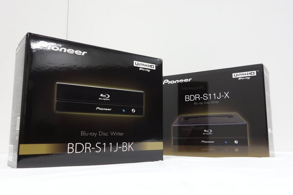 UHD BD再生に対応するPC内蔵型Blu-rayドライブ「PIONEER BDR-S11J