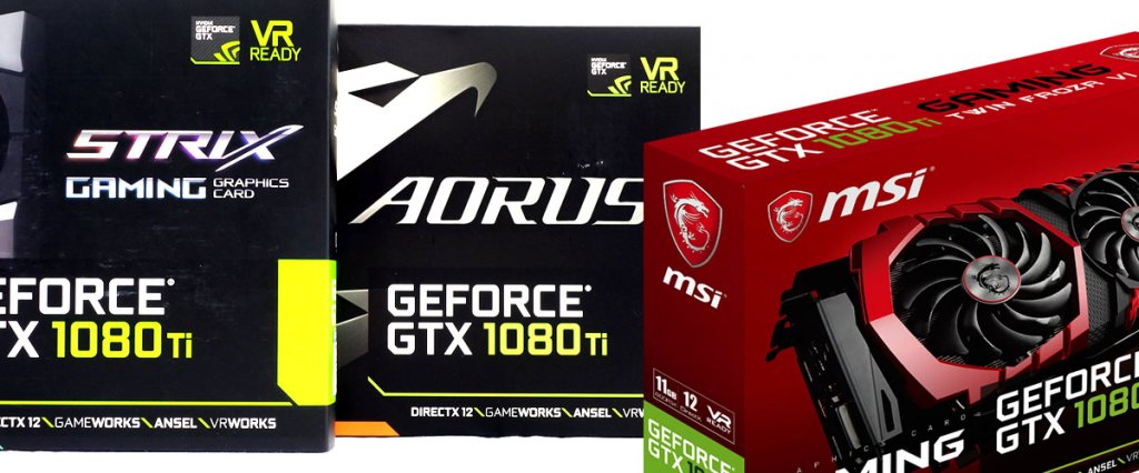 ASUSから独自設計でオーバークロック仕様のGTX 1080Ti搭載カード「ROG