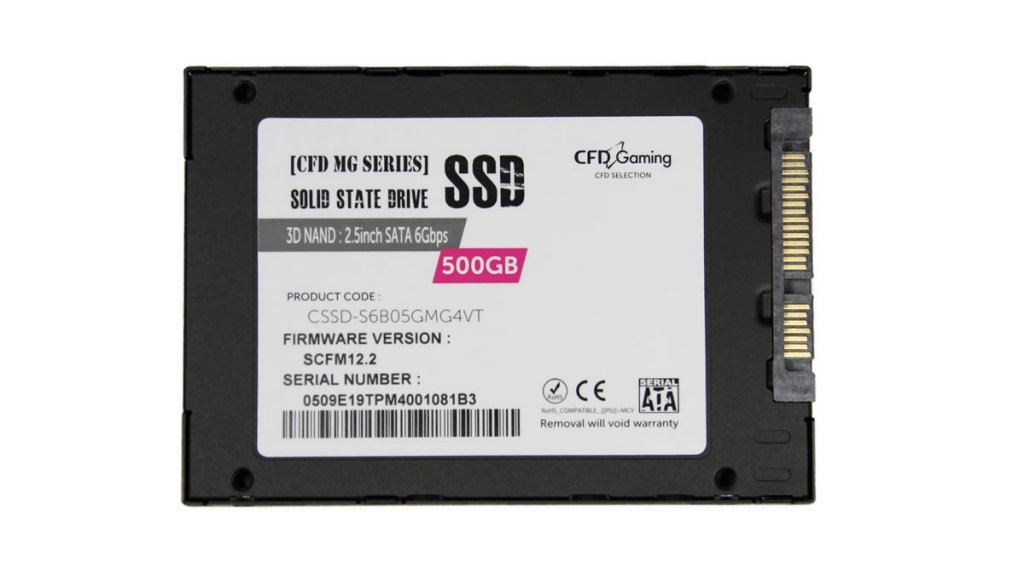 CFDブランドからゲーマー向けの2.5インチSATA SSD「MG4VT シリーズ