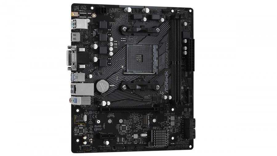 ASRockのAMD B550チップセット搭載MicroATXマザーボードのコスト